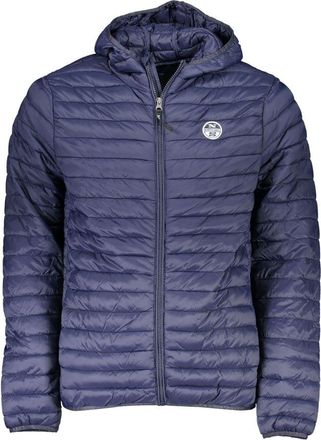 North Sails Blue Polyamide Men Mens Jacket