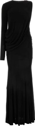 ADĀMO Andrea Adamo Lange Jurken Collectie - Dames - Maxi kleedjes - Zwart - XS - Kleedjes