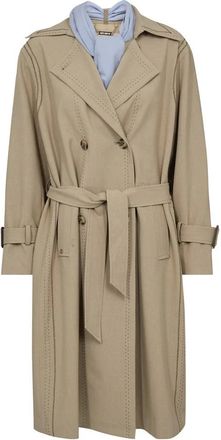 Mos Mosh Trenchcoats - Dames - Trenchcoats - Beige - S - Jassen