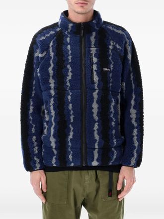 Gramicci ripple sherpa jacket - men - Fabric - S - Blue