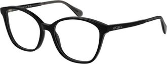 Max & Co. Klassieke Rechthoekige Optische Monturen - Dames - Brillen - Zwart - ONE Size - Accessoires