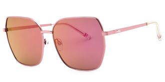 Fila SFI393 300G Womens Sunglasses Gold Size 61