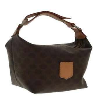 Celine Vintage, unisex, Bruin, ONE Size, Leer, Tweedehands leren handtassen