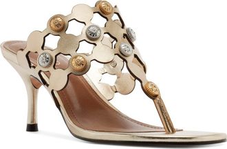 Arezzo Haven Sandal in Platino at Nordstrom, Size 6.5