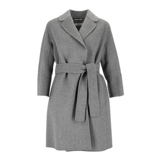 Max Mara Abrigo Arona - Coats - Mujer - Gris - 2XS