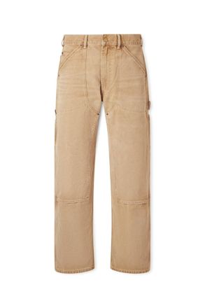 Polo Ralph Lauren Straight-Leg Distressed Cotton-Canvas Carpenter Trousers