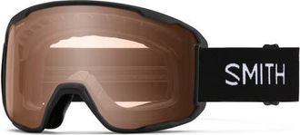 Smith Preview ChromaPop Shield Snow Goggles in Black /Chromapop Storm Amber at Nordstrom