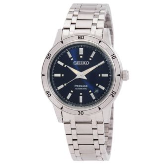 Seiko Presage Automatic Blue Dial Mens Watch SRPL07J1