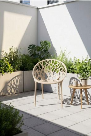 Regalos Miguel Sillas Jard&iacute;n - Silla Nido Basic - Beige
