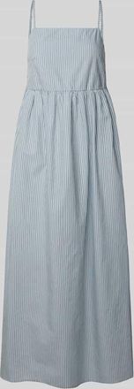 Pieces A-Linie Freizeitkleid aus Baumwoll-Mix Modell FELINE in Hellblau, Größe L