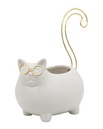 Sagebrook Home 6In Kitty Trinket Tray