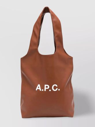 A.P.C. ninon small faux leather tote bag