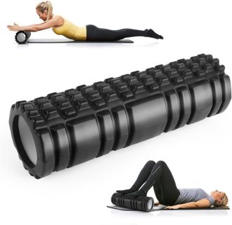 OEM Rodillo De Masaje De Espuma, Rodillo De Pilates Para Aliviar La Tensi&oacute;n Muscular, 45 &times; 14 Cm, Que Estimula El Cuerpo A Nivel De La Columna Vertebral Y