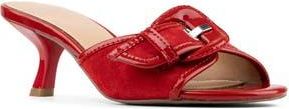 Donald J Pliner Buckle Mule in Tomato at Nordstrom Rack, Size 5.5