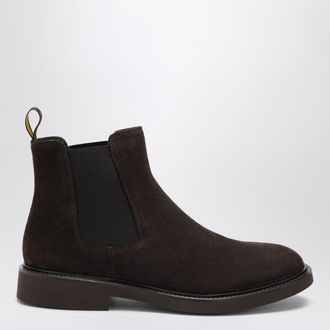 Doucal's Stivaletto marrone in pelle scamosciata