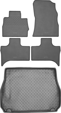 OEM Juego De Alfombrillas De Goma Para Coche Y Maletero Para Bmw X5 E53 Suv (2003-2007)
