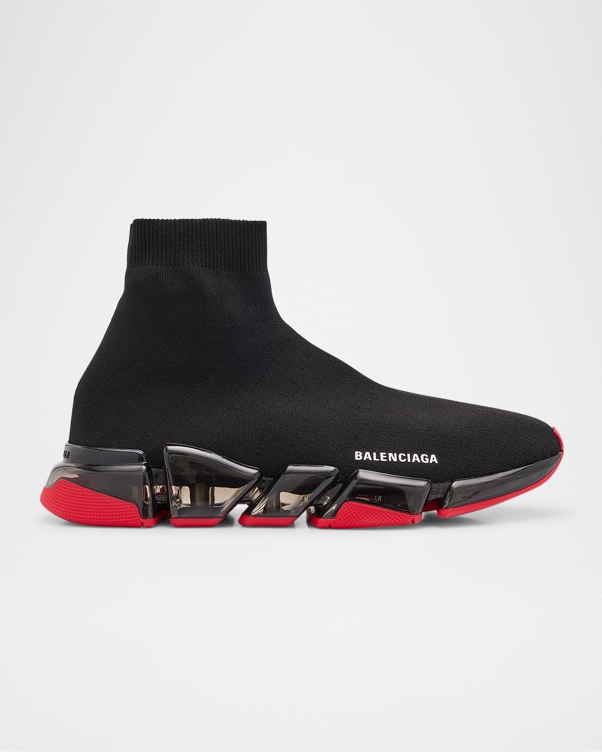 スニーカー FERRAGAMO BLACK AND RED LUNAR SNEAKERS Salvatore Ferragamo Black And Red Lunar Sneakers – BALTINI