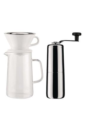 Alessi Slow Coffee Set in Stainless Steel at Nordstrom