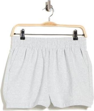 Zella Relay Terry Shorts in Grey Light Heather at Nordstrom Rack, Size X-Large
