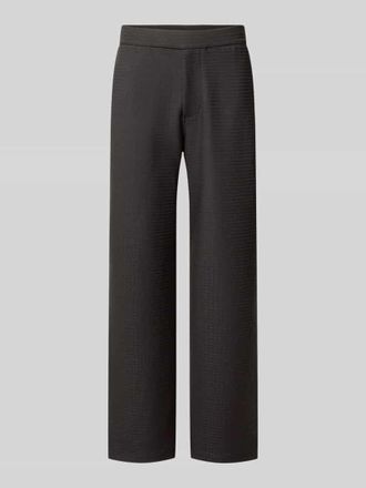 Emporio Armani Wide Fit Sweatpants mit Lyocell-Anteil in Black, Gr&ouml;&szlig;e XXL