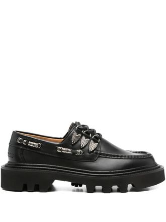 Toga Archives leather loafers - men - Leather/Leather/Rubber - 40 - Black
