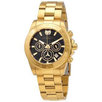 Technomarine Manta Ray Chronograph Black Dial Mens Watch TM-219005