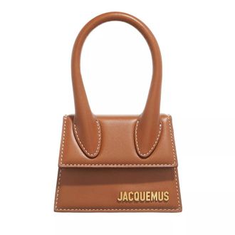 Jacquemus Handtasche - Le Chiquito Top Handle Bag Leather - Gr. unisize - in Braun - für Damen