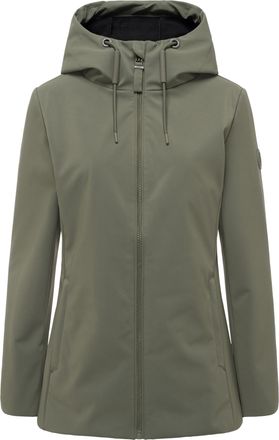 Marikoo dames softshell tussenjas Minaa met capuchon