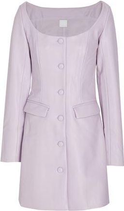 8 by YOOX SCOOP-NECK BLAZER MINI DRESS