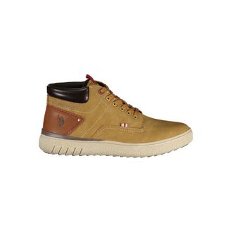 U.S.Polo Association Brown Polyurethane Mens Mens Sneaker