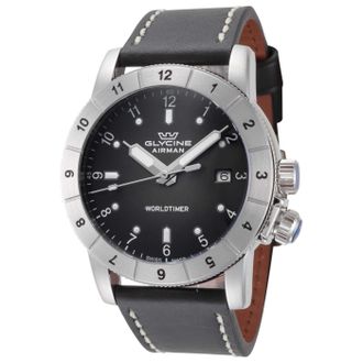 Glycine Airman Worldtimer Mens Watch