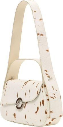 Sams&oslash;e & Sams&oslash;e Womens Sahero Shoulder Bag White Calfskin