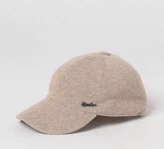 Borsalino Cashmere Baseball Cap with Adjustable Strap