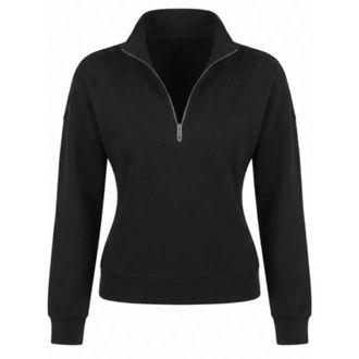 Calvin Klein French Terry Standard Logo To - Dames - Sweatshirts - Zwart - L - Hoodies & sweatvesten