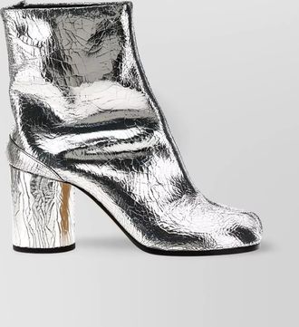 Maison Margiela leather tabi ankle boots