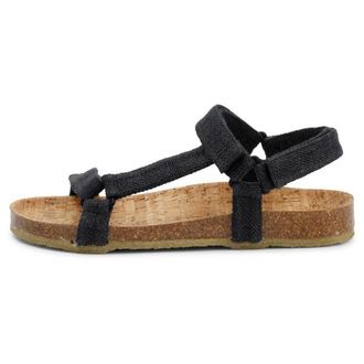 Grand Step Shoes Levi Hemp Sandalen - Unisex | schwarz