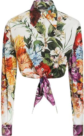 Dolce & Gabbana Multicolor floral-print Shirt