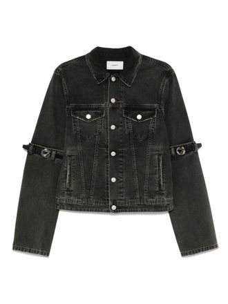 Coperni Black Cotton Denim Jacket