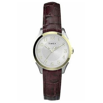 Timex Briarwood Quartz Silver Dial Ladies Watch TW2U68100