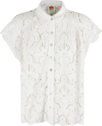Farm Rio Camicia Seashell - Bianco