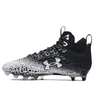 Under Armour (WMNS) Under Armour Spotlight Clone MC Football Cleats Black White 3026343-001