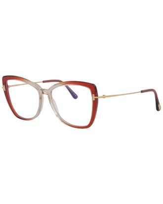 Tom Ford Womens Blue Block 55Mm Optical Frames