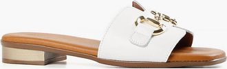 All Black Womens Ot Links Sandals In Blanco