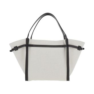 Tod's Tods, Tote Bags, female, White, Size: ONE SIZE T String Shopper Maxi