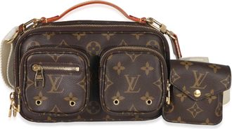 Louis Vuitton Monogram Coated Canvas Utility Crossbody