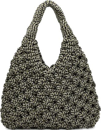 Hibourama Bags big Vannifique shoulder bag - women - Velvet - OS - Black