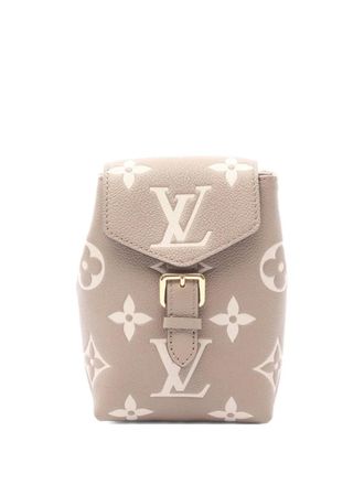 Louis Vuitton 2021 Monogram Empreinte backpack - women - Calf Leather - One Size - Neutrals