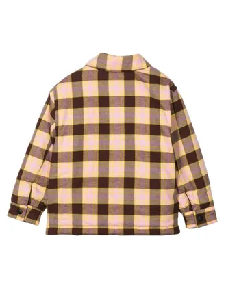 Palm Angels Reversible Padded Check Shirt - Multicolor