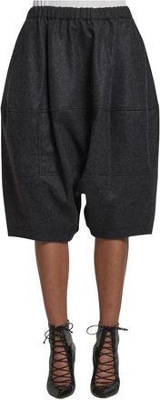 Comme Des Gar&ccedil;ons 3/4 Broeken - Dames - Korte Broeken - Grijs - XS - Wol - Korte Broeken