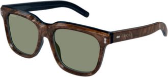 Gucci Stijlvolle Zonnebril - unisex - Zonnebrillen - Veelkleurig - 53 MM - Accessoires